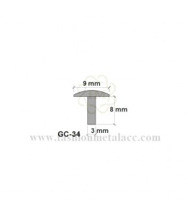 Male rivet with head GC-34 (Packages 100 units.)