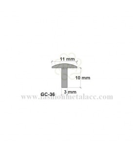 Male rivet with head GC-36 (Packages 100 units.)