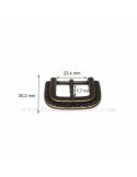 Single buckle 2242/25