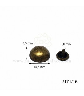 Half ball female rivet 2171 / P