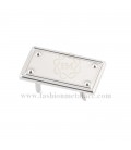 Rectangular wall light with claws 3185