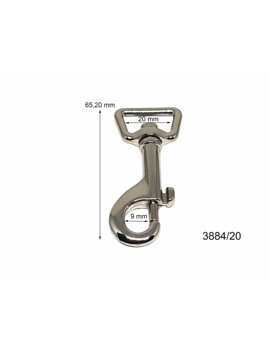 Mosquetón para collar de perro | Fashionmetalacc