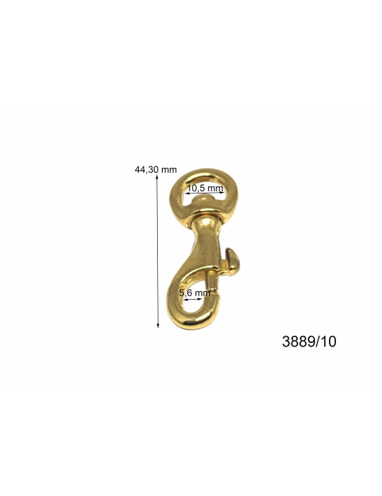 Mosquetón para collar de perro | Fashionmetalacc