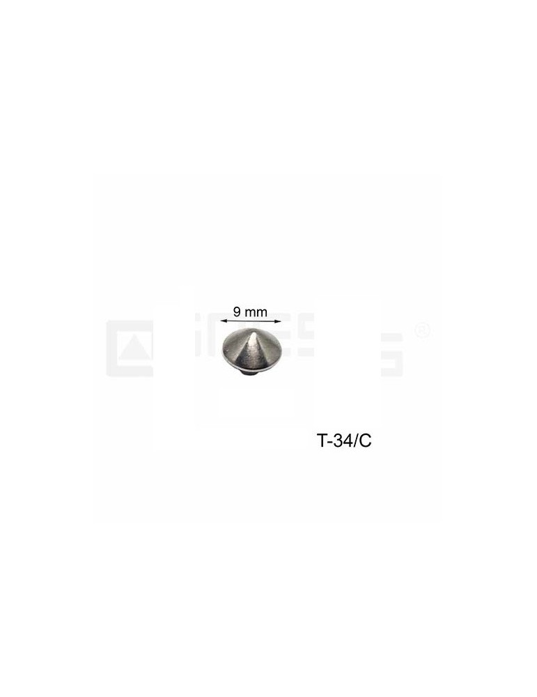 Conical female rivet T-34 / C (100 units packs) Conical female rivet T-34 / C (100 units packs)