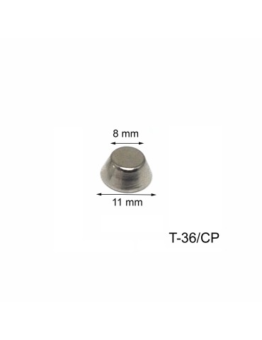 Remache hembra cono plano T-36/CP (Paquetes 100 uds.)