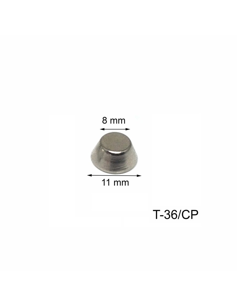 Remache hembra cono plano T-36/CP (Paquetes 100 uds.)