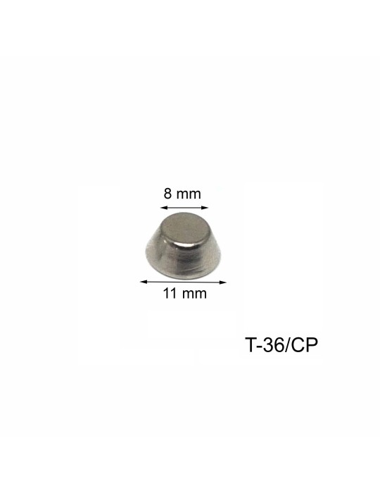 Remache hembra cono plano T-36/CP (Paquetes 100 uds.)