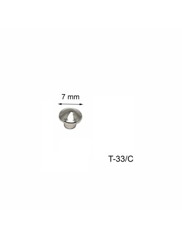 Remache hembra cónico T-33/C (Paquetes 100 uds.)