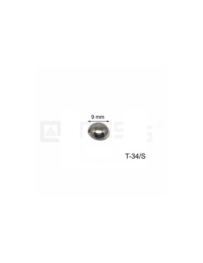 Remache hembra esfera T-34/S (Paquetes 100 uds.) Remache hembra esfera T-34/S (Paquetes 100 uds.)