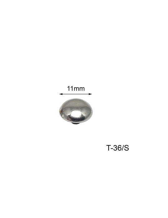 Female sphere rivet T-36 / S (Packages 100 units.) Female sphere rivet T-36 / S (Packages 100 units.)